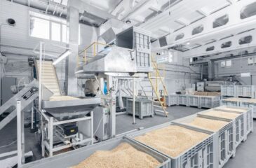 Scalable manufacturing facility with automated systems handling high-volume production